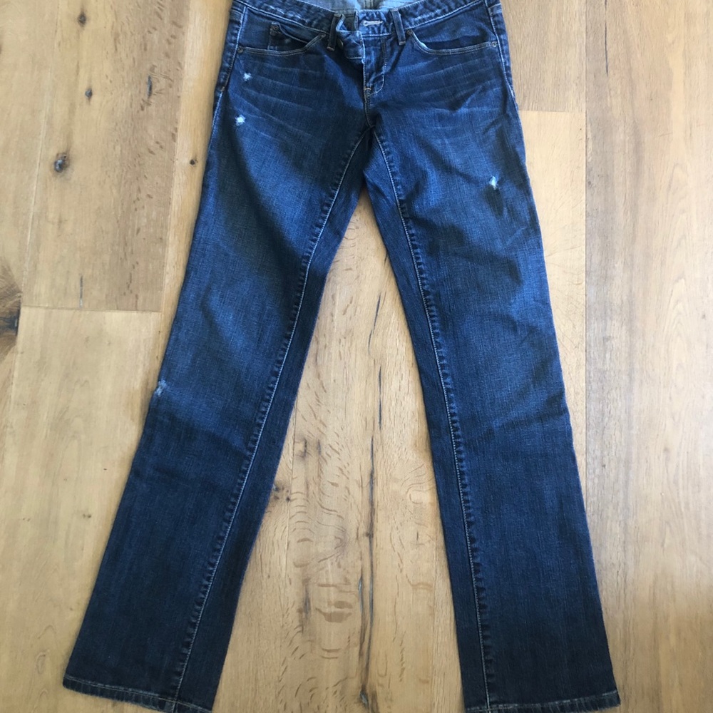 Dark wash jeans